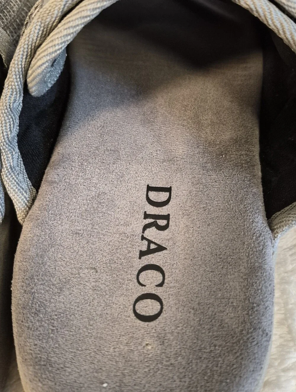 Draco DracoSlides Slides Grey Waffle Knit Sandals Adjustable Straps Men Sz 11-12